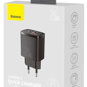 Baseus Compact Quick Wall Charger 20w