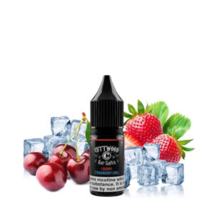 CuttWood Bar Salts - Cherry Strawberry Chill Nic Salts 10mL - 20mg