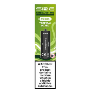 SKE Crystal 2400 4 in 1 Replacement Pods PODx4 - Tropical Mixed