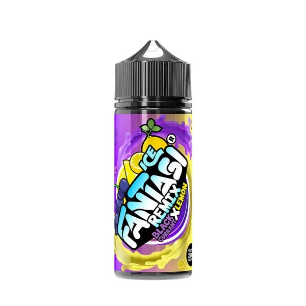 FANTASI - Remix Blackcurrant X Lemon Ice 100/120mL - Image 2