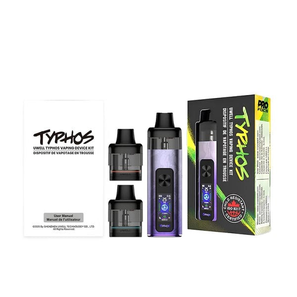 Uwell Typhos MTL/RDL Pod Kit - Image 3