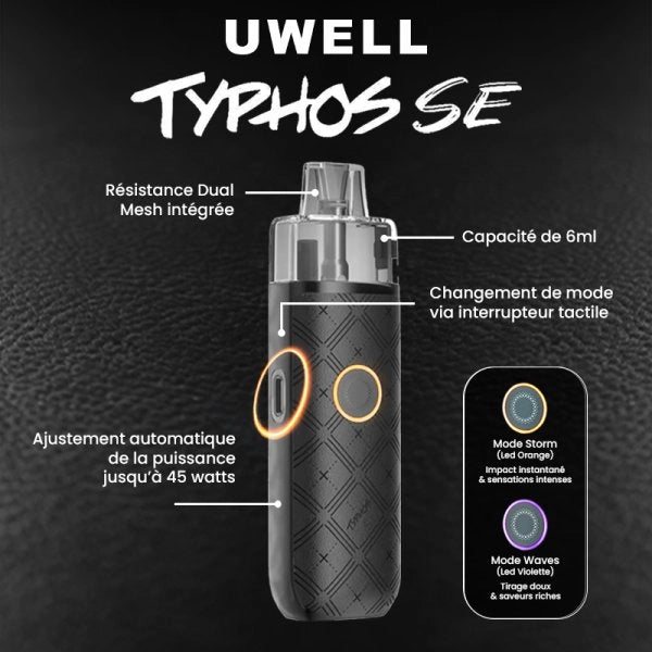 Uwell Typhos SE Pod Kit - Image 3
