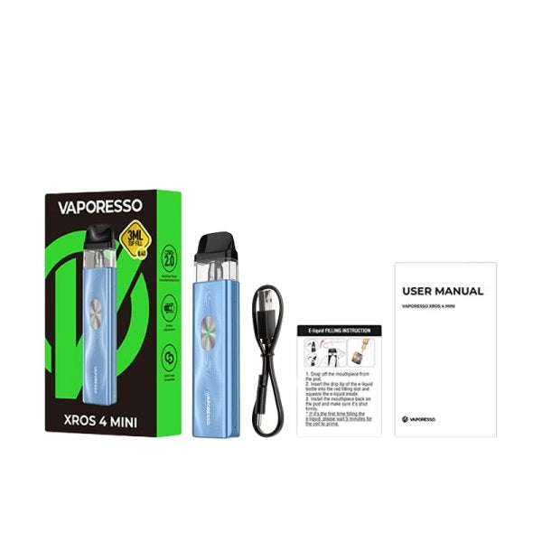 Vaporesso XROS 4 Mini Pod Kit 1000mAh - Image 2