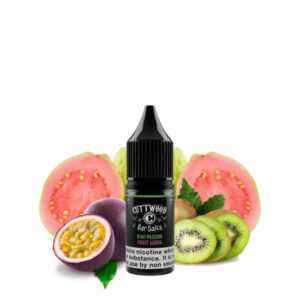 CuttWood Bar Salts - Kiwi Passion Fruit Guava Nic Salts 10mL - 20mg