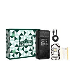 BD VAPE - RAYDEN 220 Full Black MOD - Image 4