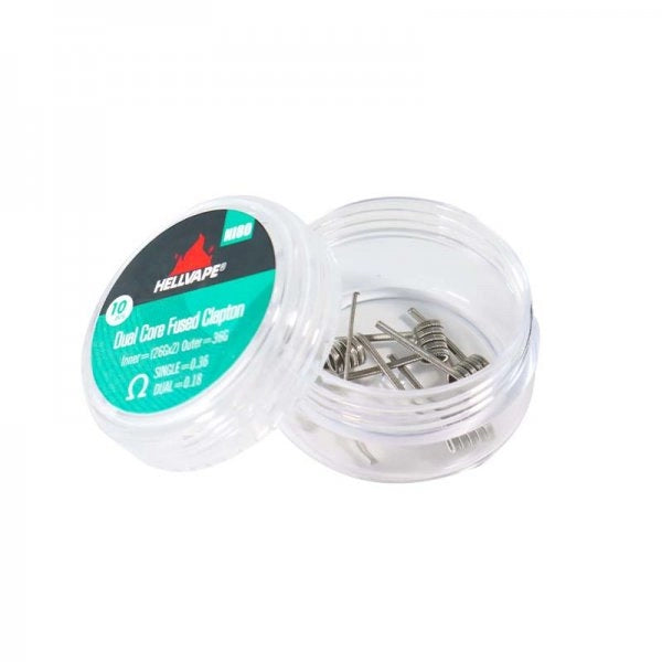 Hellvape - Dual Core Fused Claptons Coils NI80 - Image 2