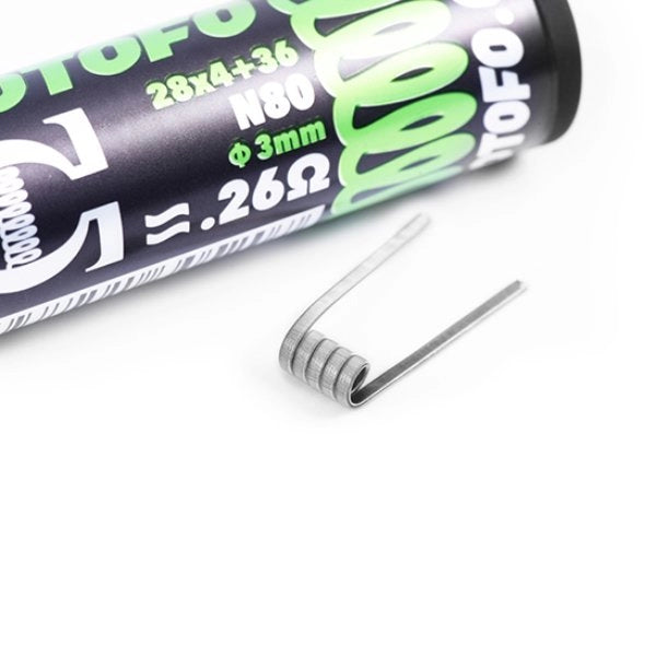 Wotofo Quad Core Fused Clapton Coils n80 0.26Ω - Image 2