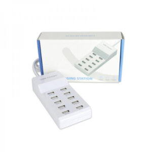 10 Port USB Charging Station 50W 727U