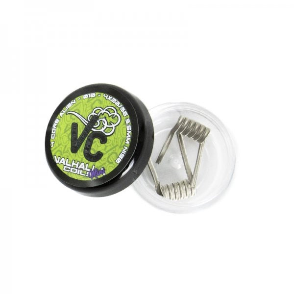 Vaperz Cloud - Valhalla Mini Coils Alien NI 90 0.10Ω (2pcs) - Image 2